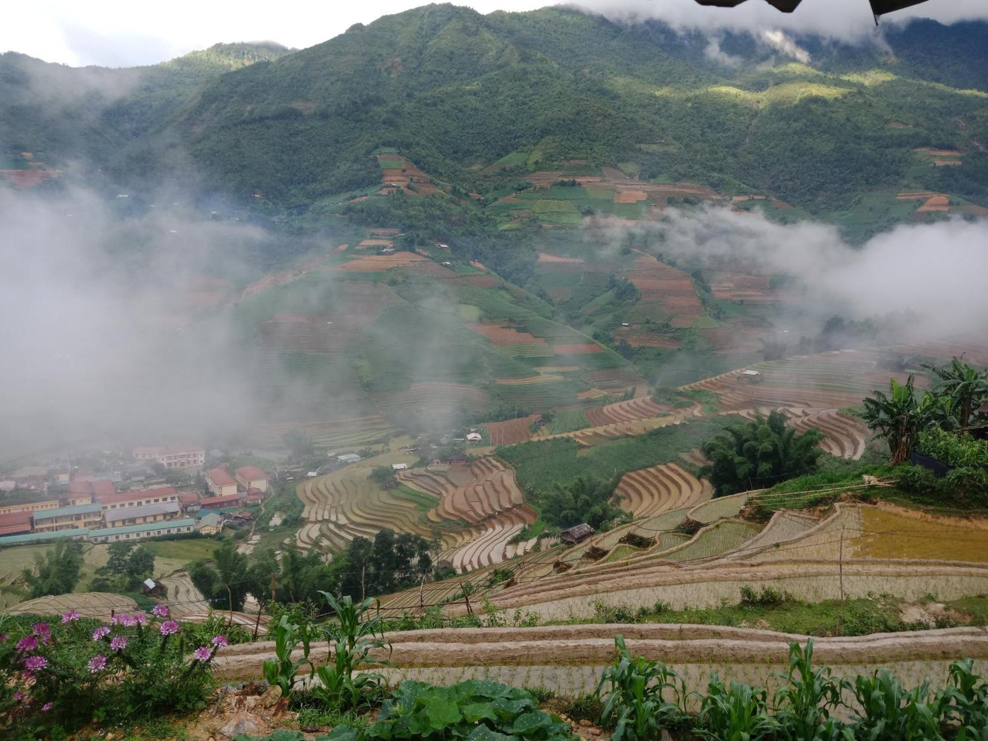 Mu Cang Chai Big View Homestay, Tour & Vegetarian Zewnętrze zdjęcie
