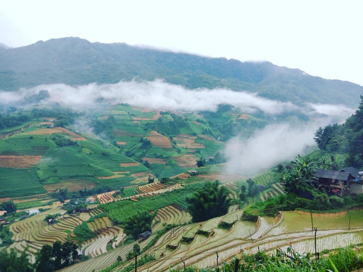 Mu Cang Chai Big View Homestay, Tour & Vegetarian Zewnętrze zdjęcie
