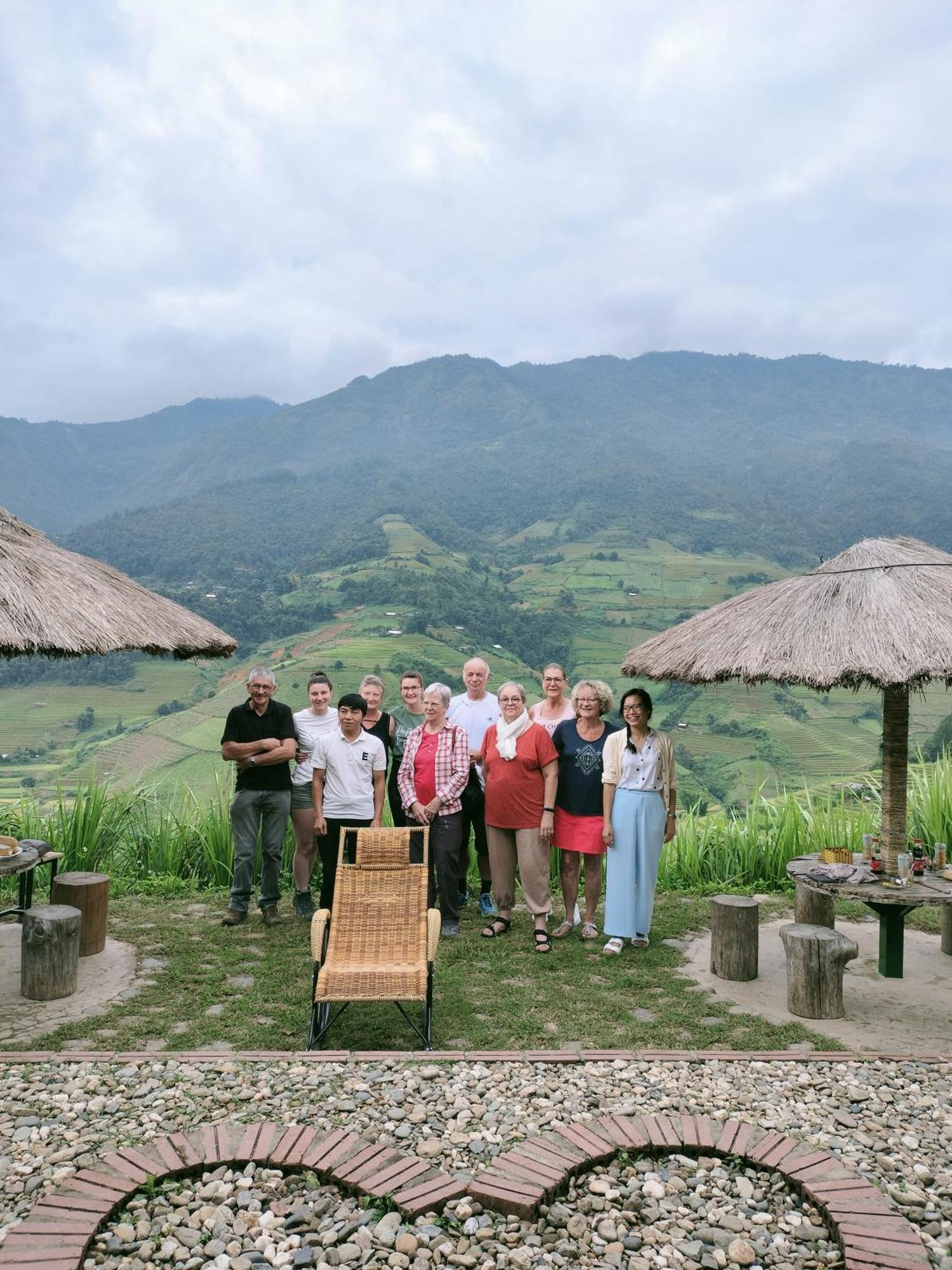 Mu Cang Chai Big View Homestay, Tour & Vegetarian Zewnętrze zdjęcie
