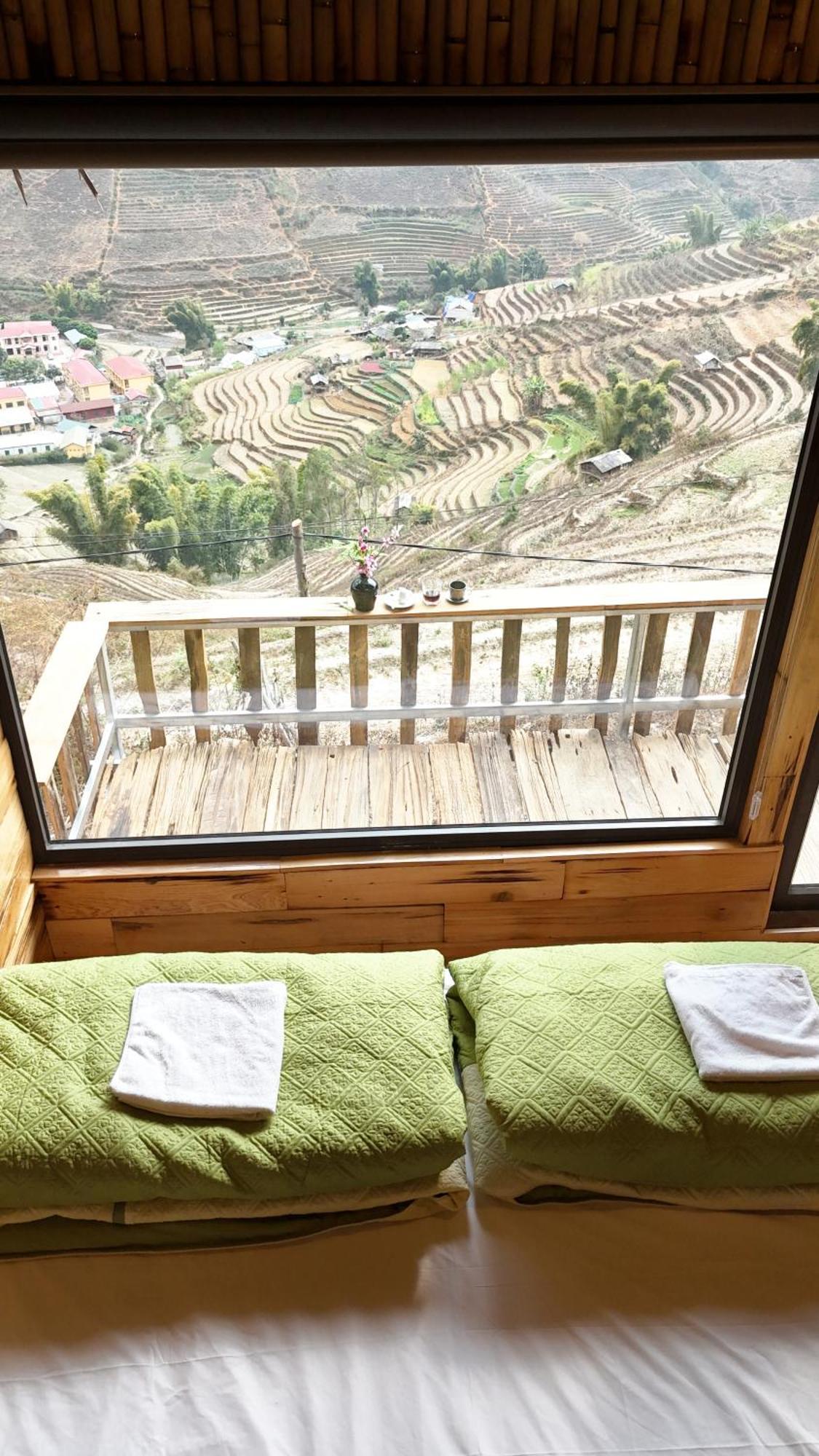 Mu Cang Chai Big View Homestay, Tour & Vegetarian Zewnętrze zdjęcie